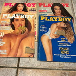 Playboy 4 used issues pack 1995-1997