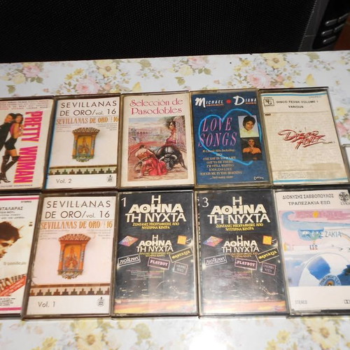 Cassette tapes used for cassette player