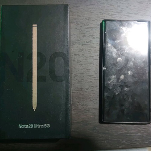 S20 Note Ultra used with damaged screen, 12 RAM 256GB