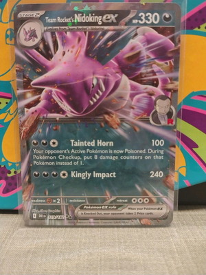 Team Rocket's Nidoking ex DRI 119 κάρτα σαν καινούργια
