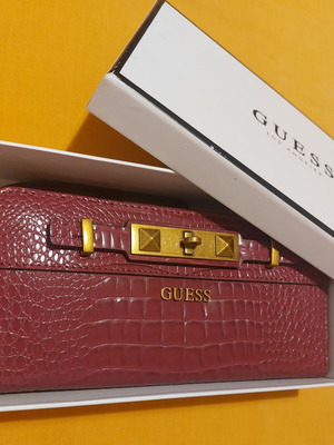 Guess wallet new, purple, 20x10x3 cm