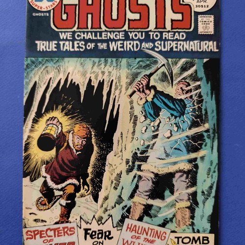 Ghosts 37 comic used, English