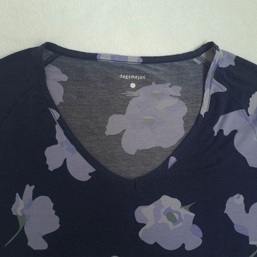 Dagsmejan Nattcool women's floral T-shirt pajama size L