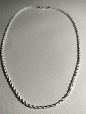 Necklace new silver color