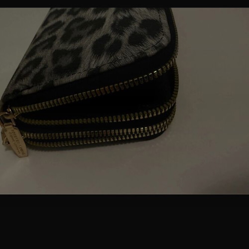Forever Young leopard wallet like new, black and grey