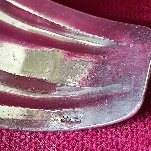 Silver 925 cuff bracelet handmade, like new