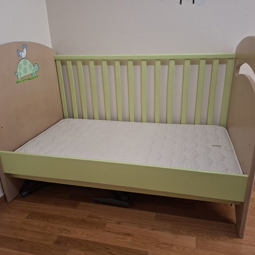 Baby bed and children's wardrobe set