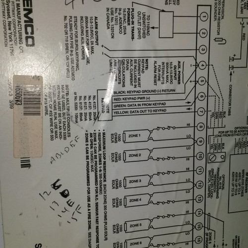 Ademco alarm panels used, set of 2 with equipment section