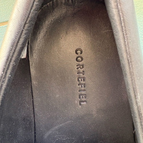 Cortefiel men's shoes new, leather, black size 42