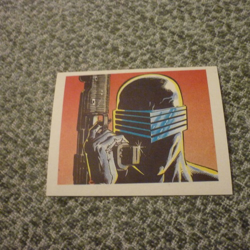 Snake Eyes vintage rare sticker GI JOE GIJOE GI.JOE Olympia #9 new