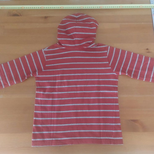 Zara Kids thin sweatshirt used, red, size 110 cm