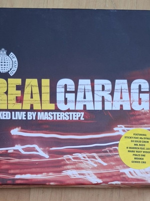 Real Garage 2 x CD mixed by Masterstepz, like new, electronic