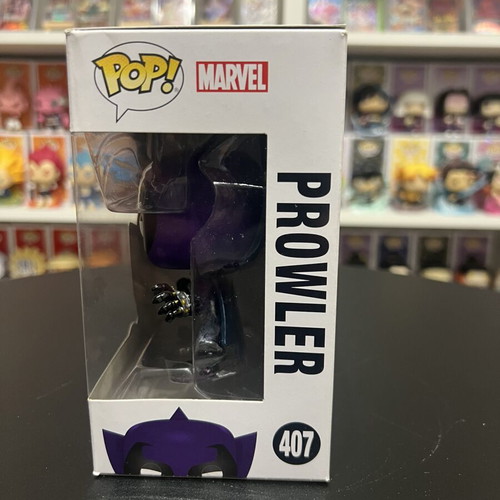 Funko Pop Marvel Spider-Man Prowler 407 used with box damage