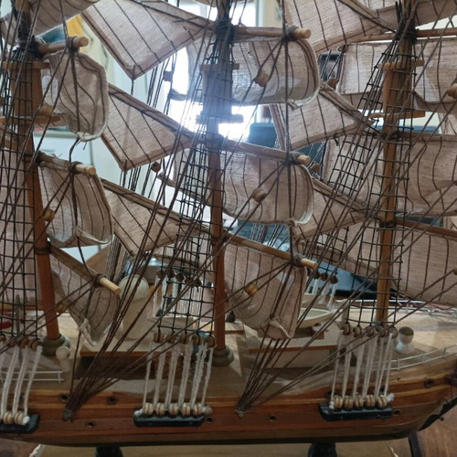 Wooden ship like new