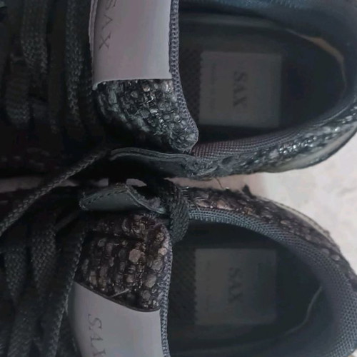Sax sneakers women's size 39 new, black athletic shoes