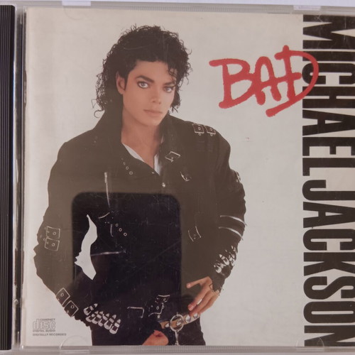 Michael Jackson Bad CD used, 1st American edition 1987