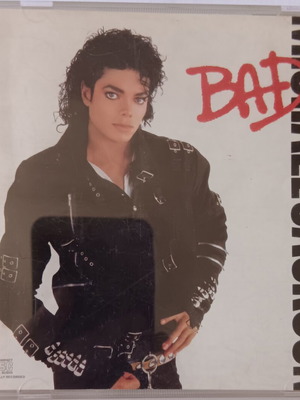 Michael Jackson Bad CD used, 1st American edition 1987