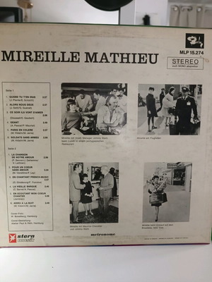 Mireille Mathieu vinyl record used