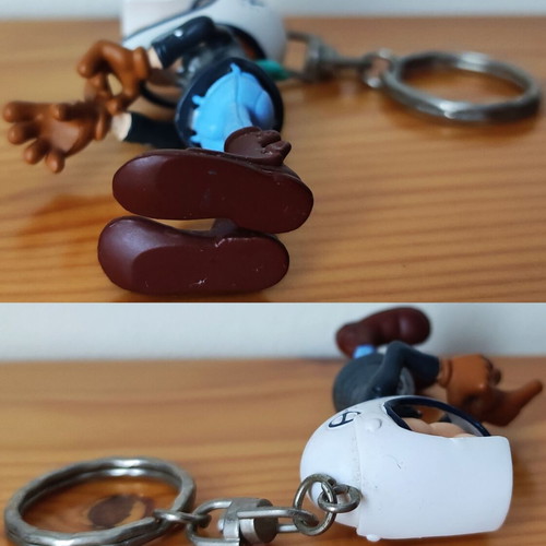 Joe Bar Team Jeremie Lapurée vintage collectible keychain like new