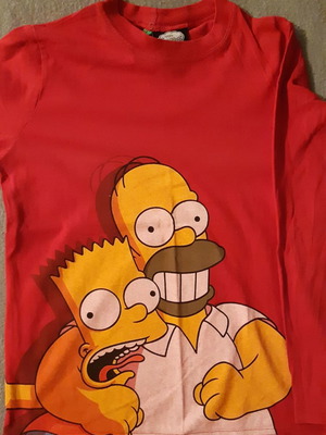 United Colors of Benetton-The Simpsons kids shirt used, age 7-8