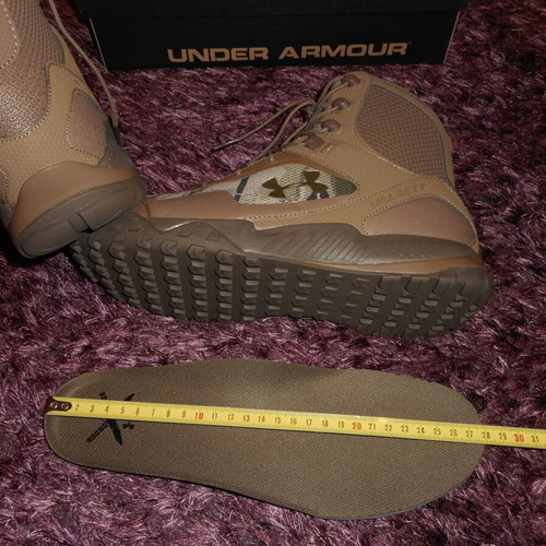 Under Armour Valsetz RTS Tactical Boots new, size 42.5