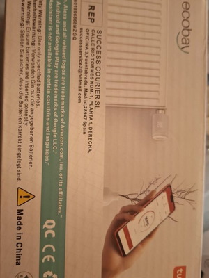 Σετ 2 έξυπνοι θερμοστάτες καλοριφέρ Zigbee νέοι