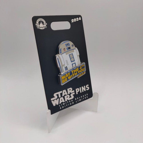 Disney Star Wars 2024 May the 4th Be with you R2D2 Collectible Pin New