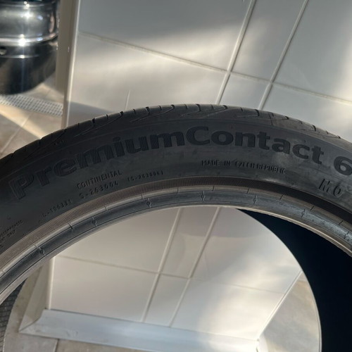 Continental Contact 6 tire used 245/40/18 almost new