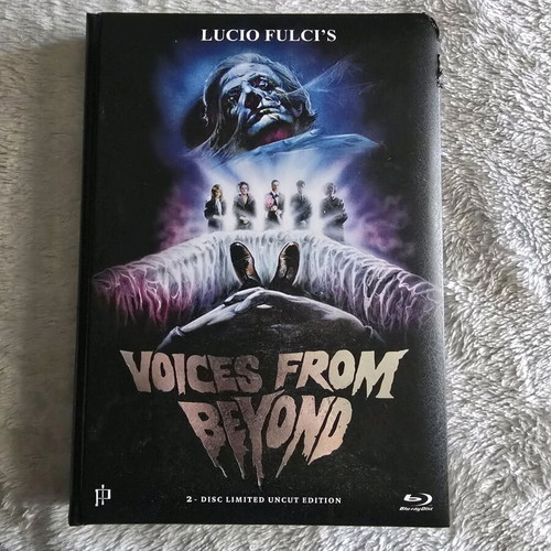 Voices From Beyond Mediabook Blu-ray Dvd used without subtitles