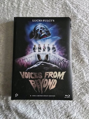 Voices From Beyond Mediabook Blu-ray Dvd used without subtitles
