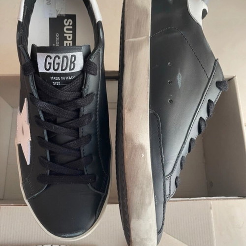 Golden Goose Classic Super Star shoes like new, size 37, black-white