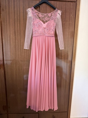 Dress formal pink new, size XS
