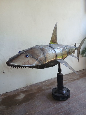Iron decorative art sculpture 90x150 by Mike Delistathis