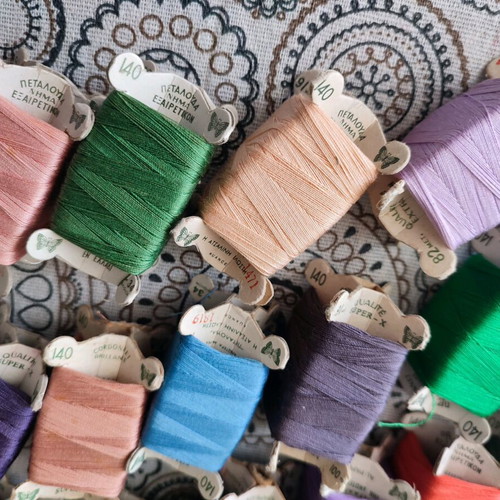 Butterfly cotton threads new, pack of 30, 92 meters each