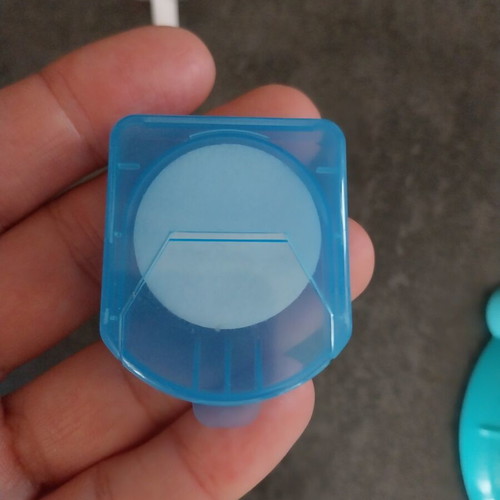 Baby care set with diaper cream, water thermometer, nail file pads, Otrisalin filters new
