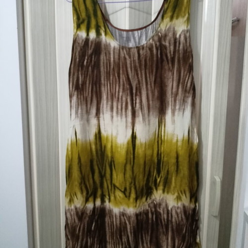 Cotton dress size L, multicolour