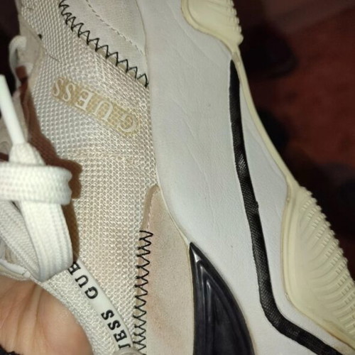 Guess Chunky Sneakers White Beige size 38 used