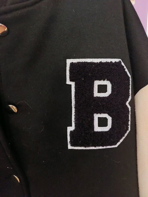 Jacket used with pen stain