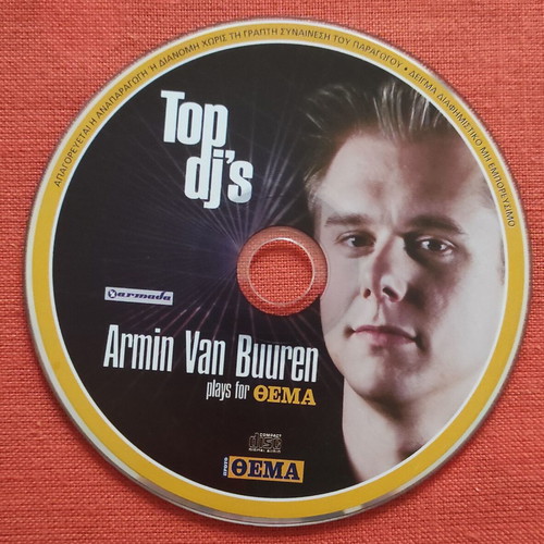 Top Dj's Christmas 2007 Armin Van Buuren CD used