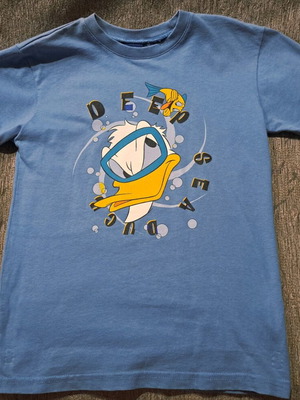 Disney short-sleeve T-shirt for boy 9-10 years like new with Donald