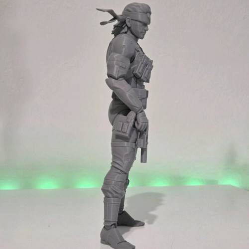 Solid Snake Figure 24cm Metal Gear Solid made to order