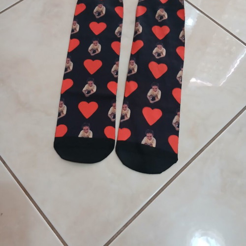 Martinus Socks new, Acne Studios, black and red