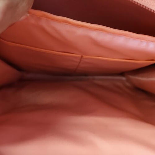 Polo Queenox backpack, pink rose gold glitter