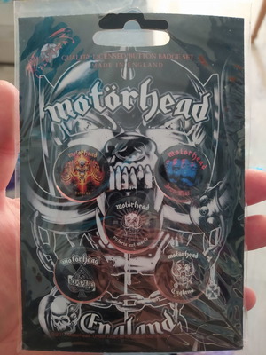 Motorhead κονκάρδες καινούργιες