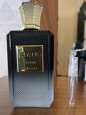 Khadlaj Island Dreams Eau de Parfum 5ml used unisex summer fragrance