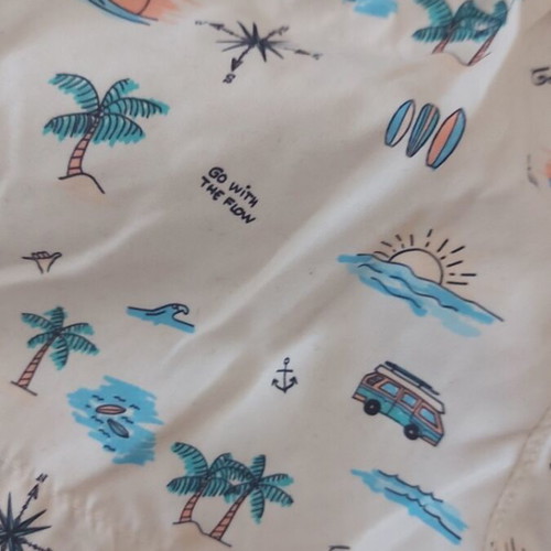 Zara boys' swimwear size 3 years like new, colorful turquoise