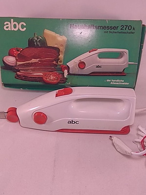 Vintage ηλεκτρικό μαχαίρι ABC Haushaltsmesser 270k σαν καινούργιο