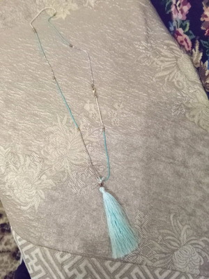 Necklace like new summer turquoise