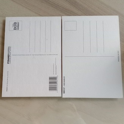 Bob Marley cards new, set of 2 pieces 10x15 cm