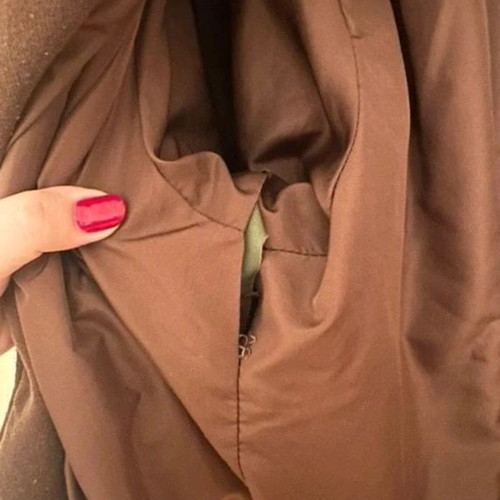 Jacket college beige brown Bershka used No L